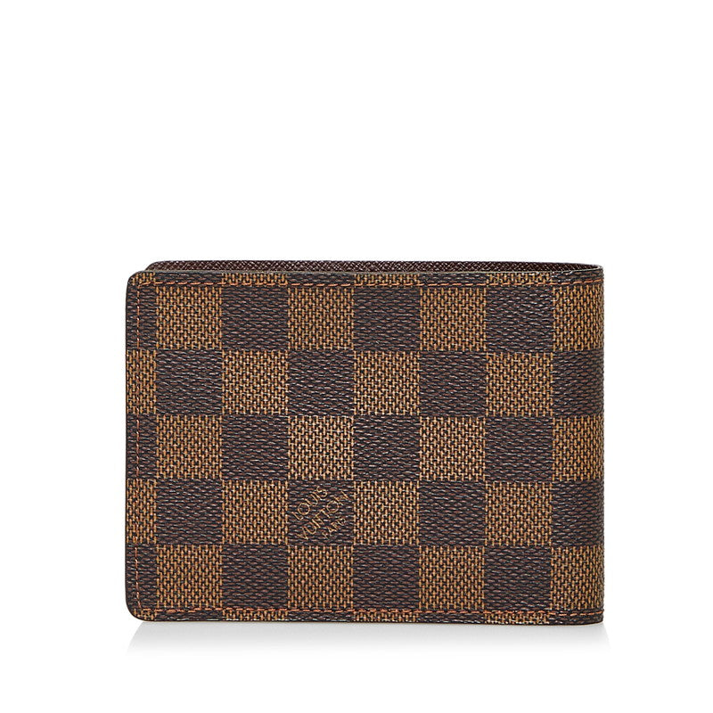 Louis Vuitton N60895 Multiple Wallet Damier Ebene Canvas