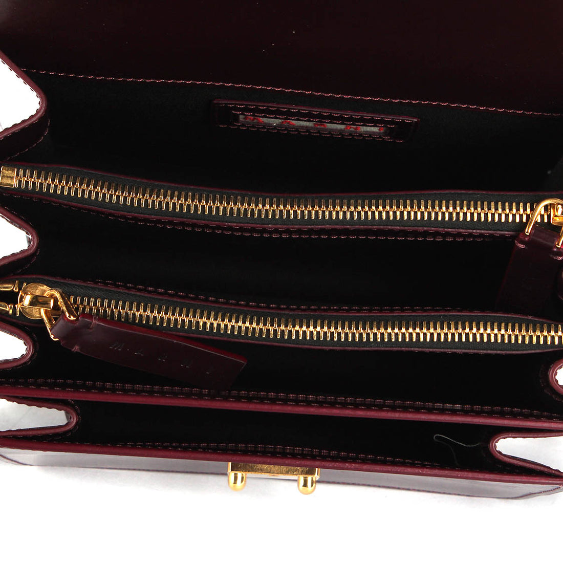 Trunk Leather Crossbody Bag