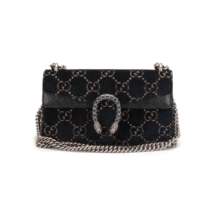 Small GG Velvet Dionysus Shoulder Bag 499623