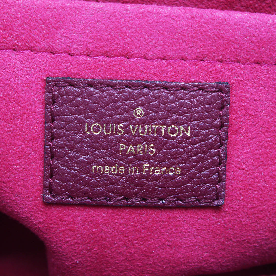 Louis Vuitton Saint Sulpice Canvas Shoulder Bag (pre-owned) in Red