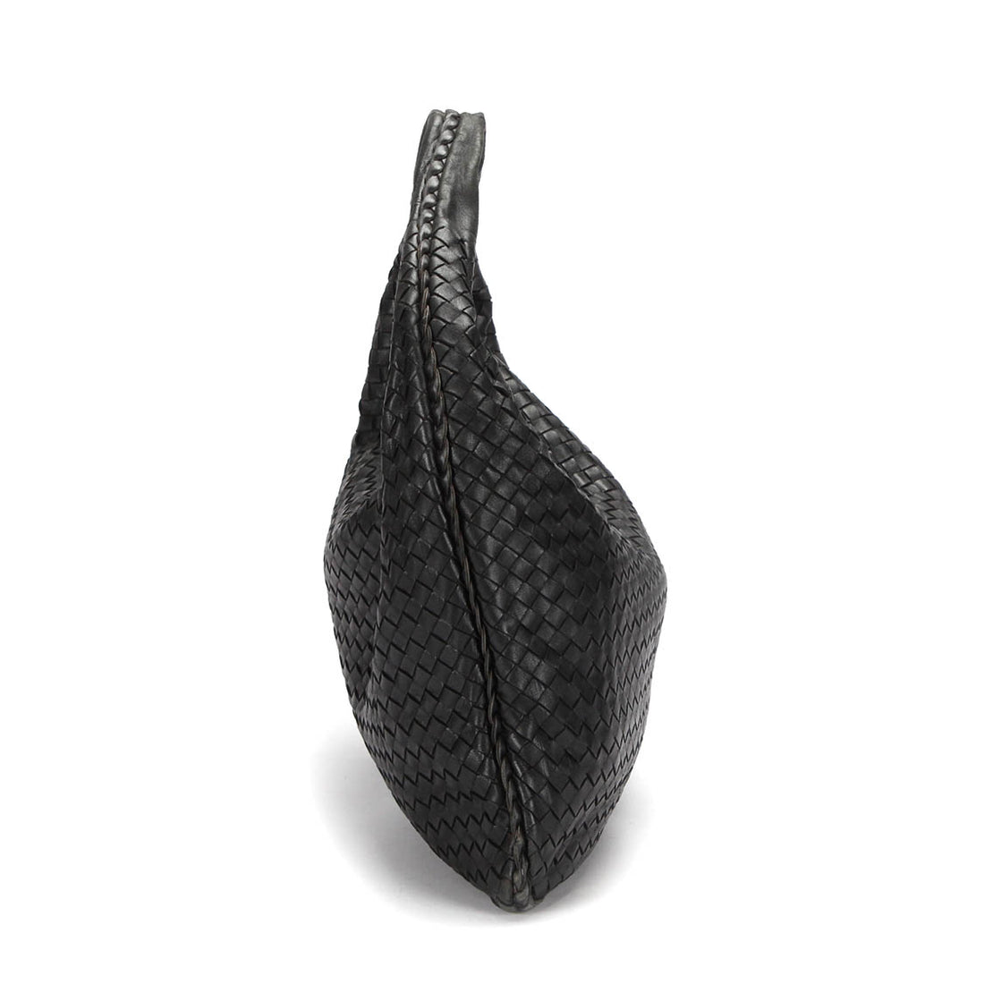 Intrecciato Leather Hobo