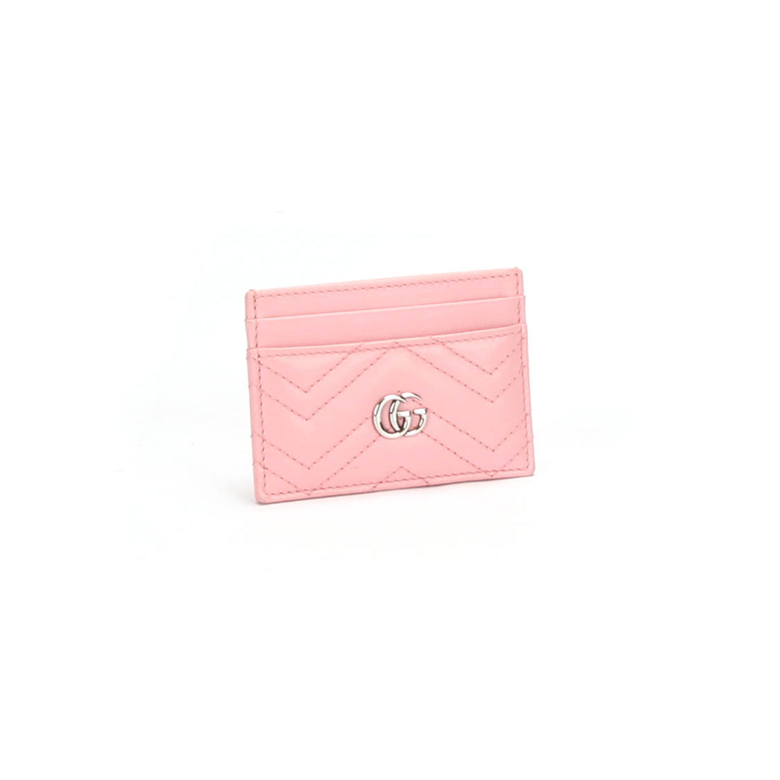 GG Marmont Leather Card Case 443127