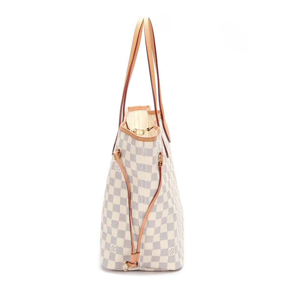 Damier Azur Neverfull MM with Pouch