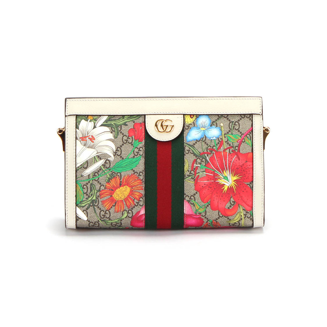 Small GG Flora Ophidia Shoulder Bag 503877