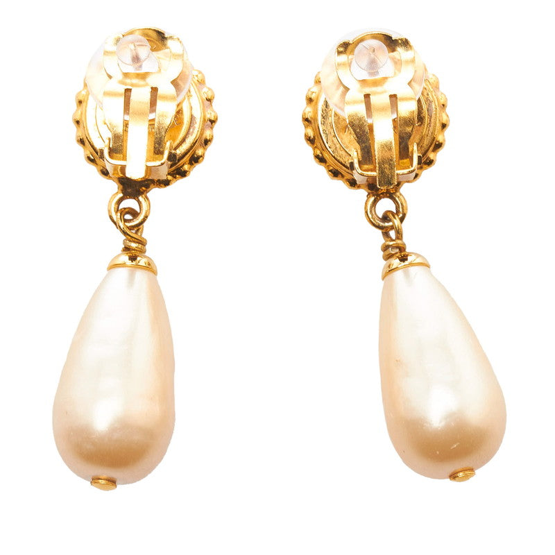 Clover Pearl Drop Earrings