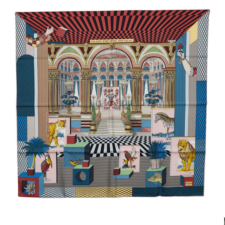 Grand Théâtre Nouveau Silk Scarf