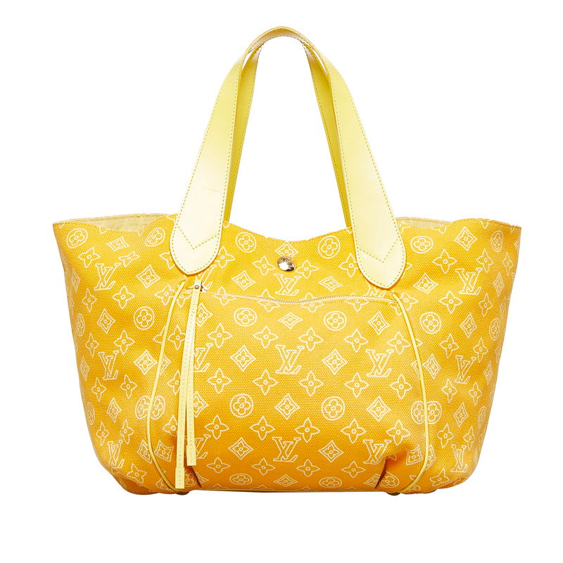 Louis Vuitton Monogram Cabas Ipanema PM With Pouch Canvas Handbag M95989  in Good condition