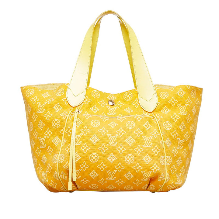 Louis Vuitton Monogram Cabas Ipanema PM With Pouch Canvas Handbag M95989  in Good condition