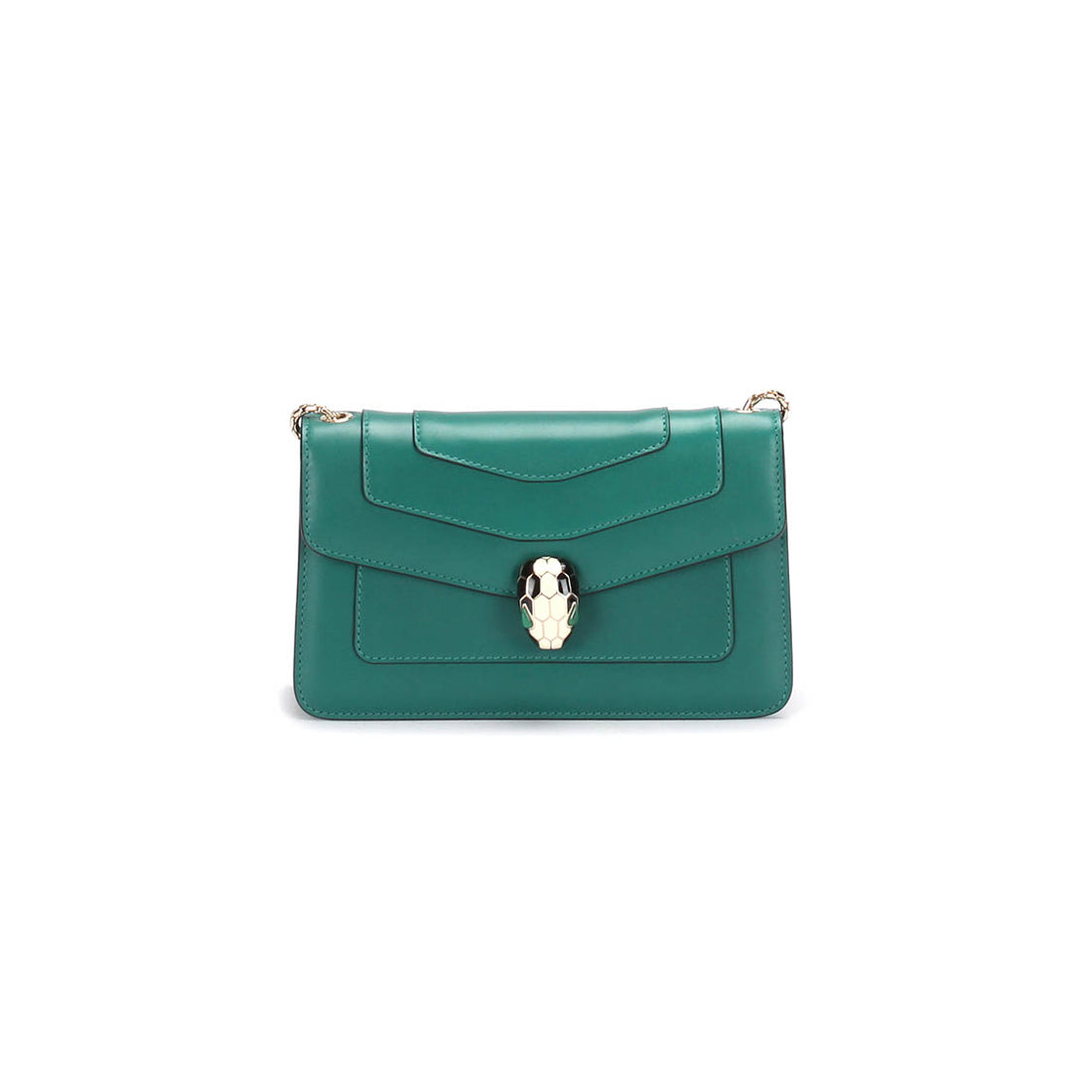 Serpenti Forever Leather Crossbody Bag