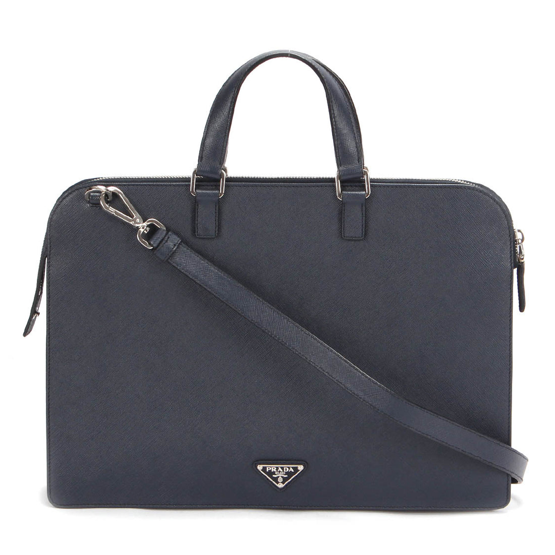 Saffiano Leather Briefcase