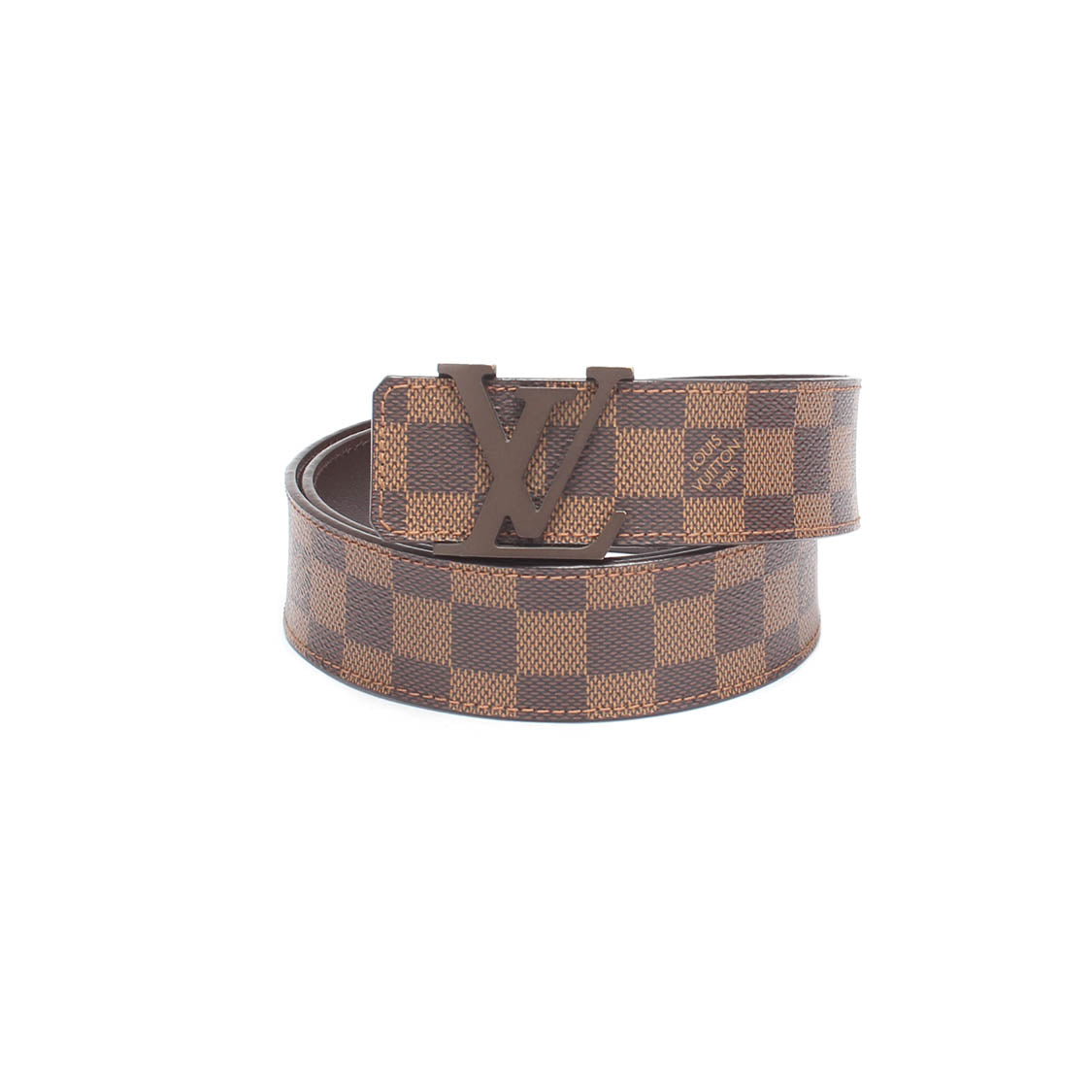 Damier Ebene Initiales Belt M9807