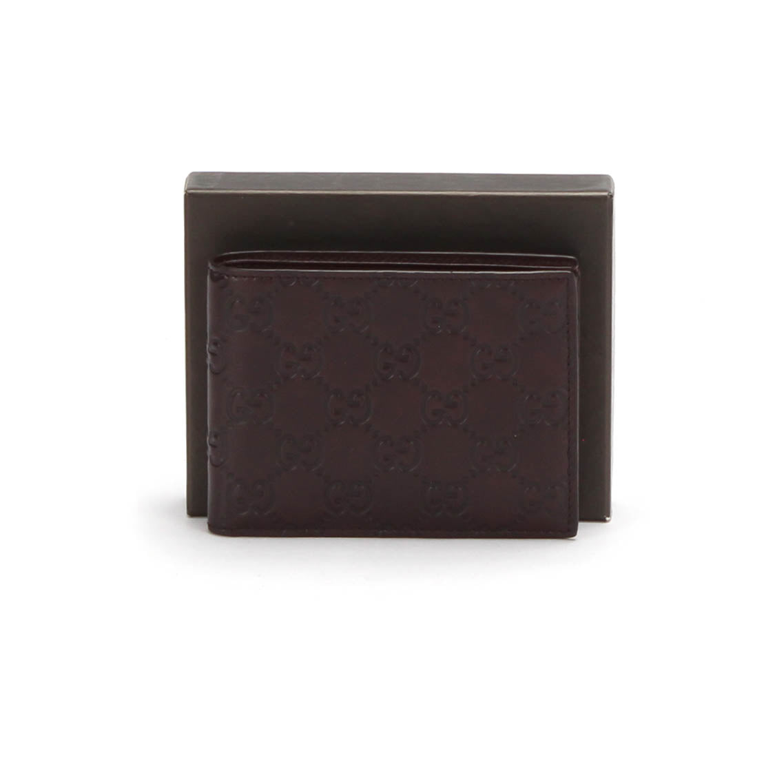 Gucci Guccissima Leather Money Clip Wallet on SALE