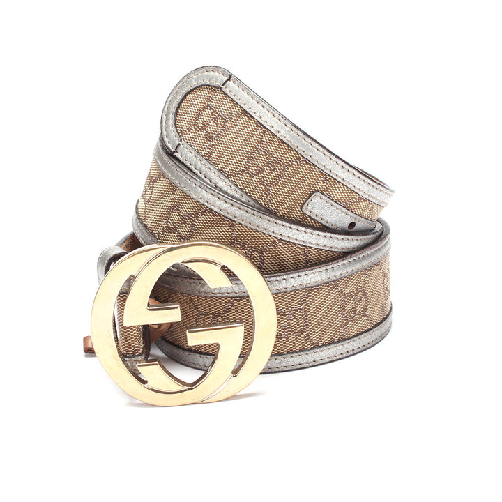 GG Canvas Belt 114876