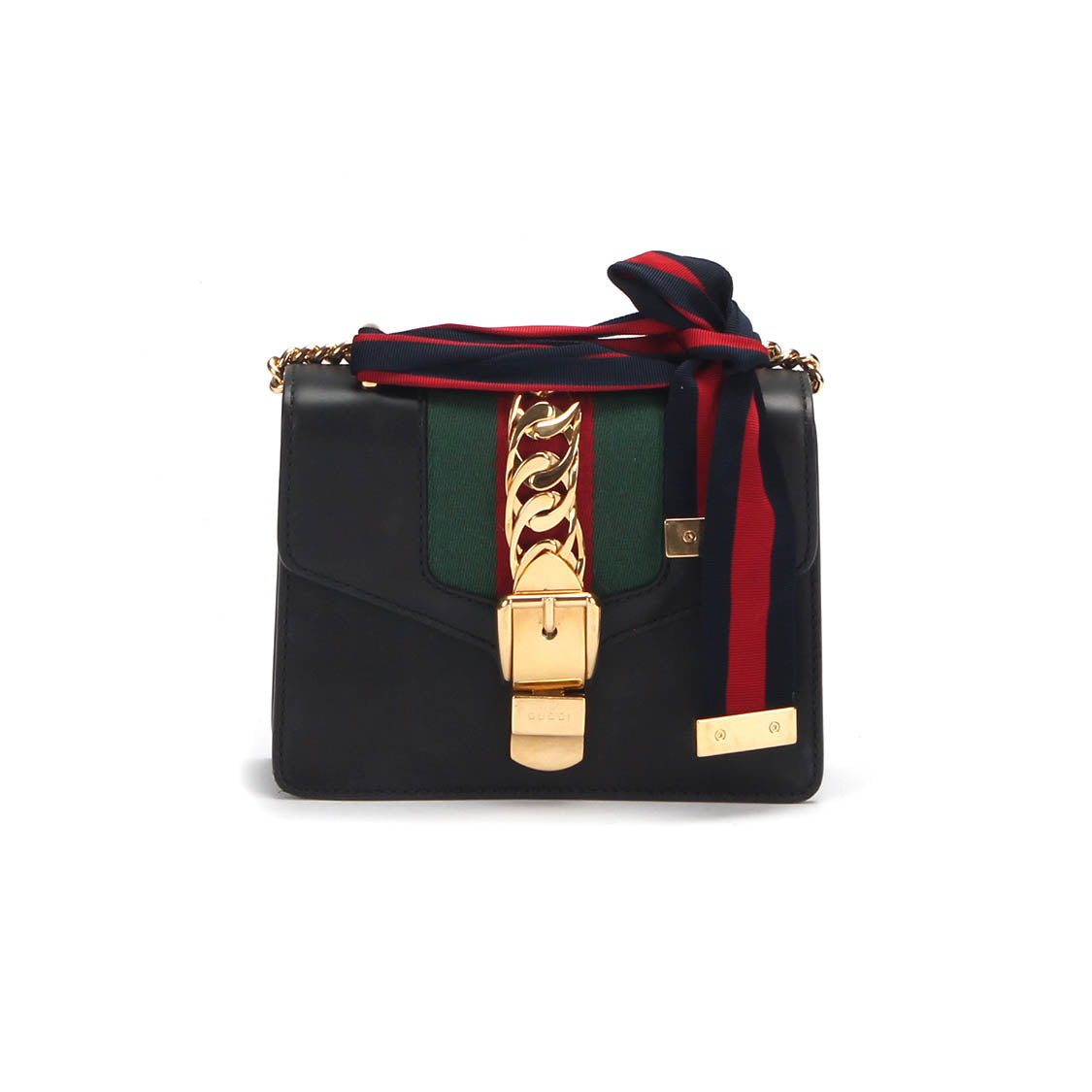 Mini Sylvie Leather Shoulder Bag 431666