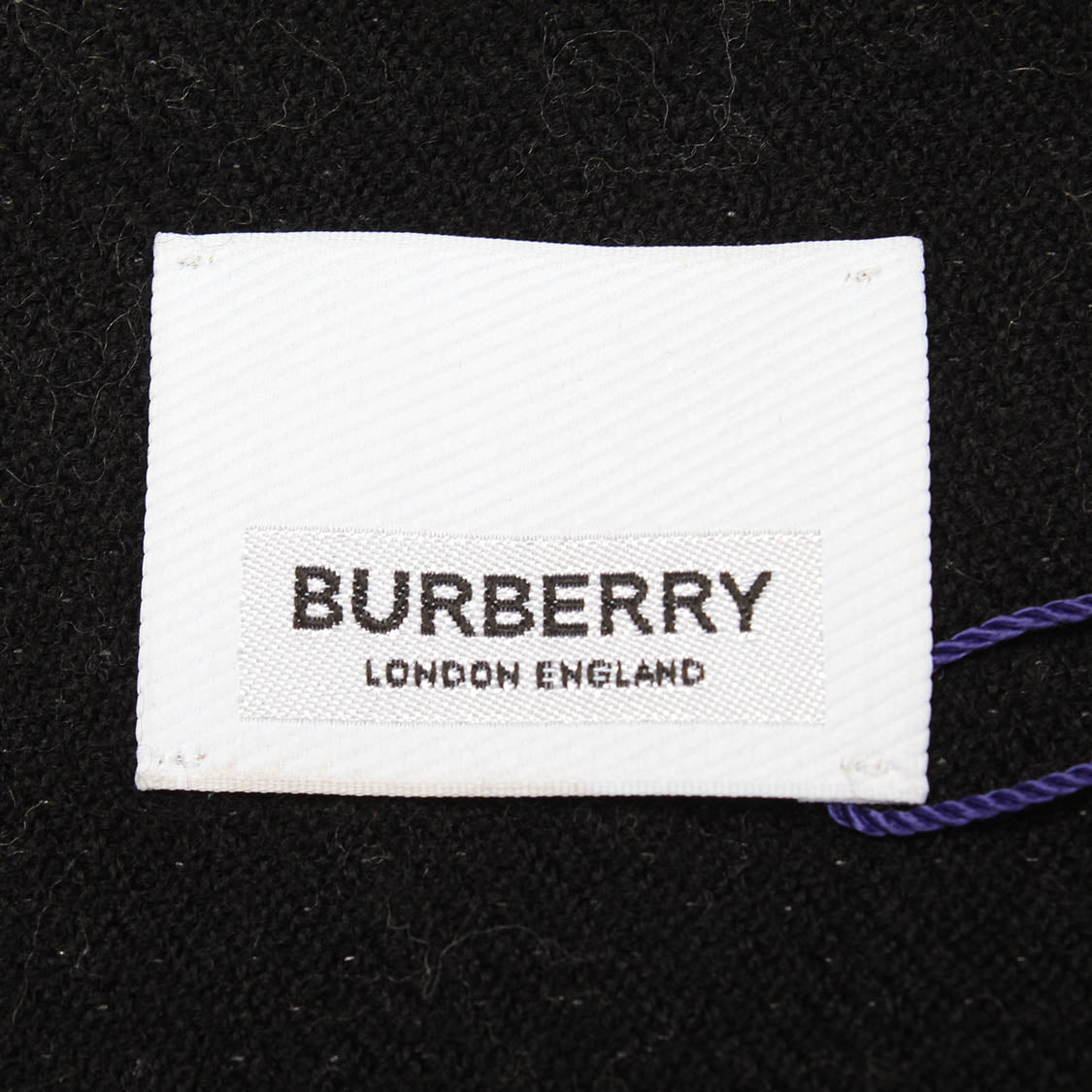 Logo Wool Scarf