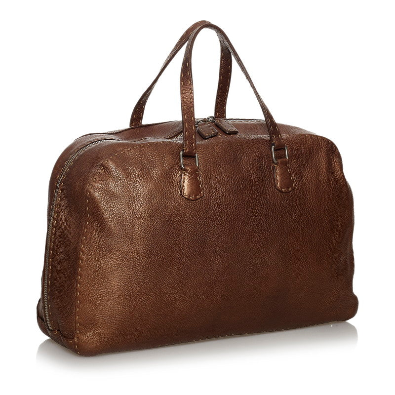 Selleria Leather Boston Bag 8BN015