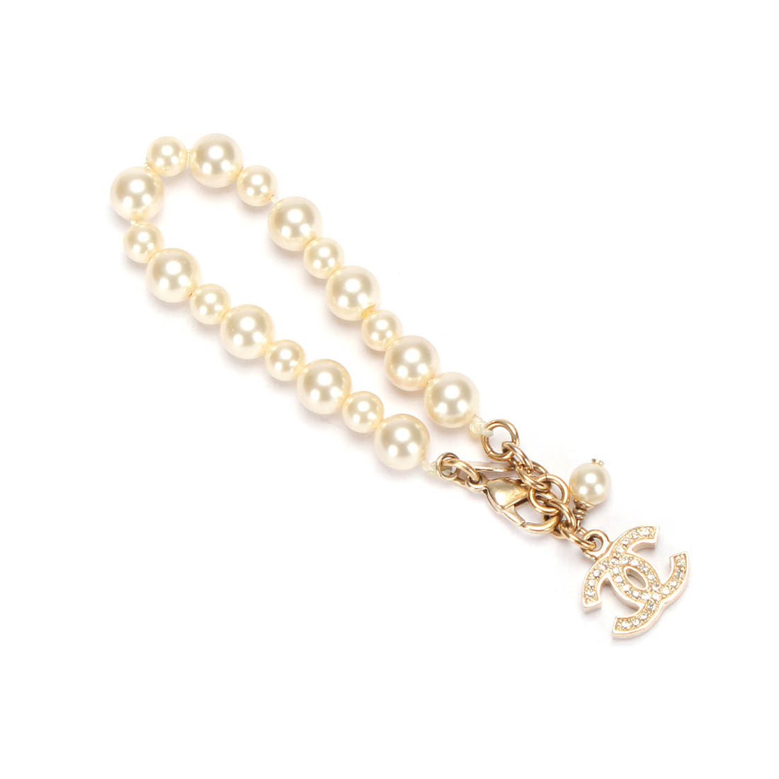 CC Faux Pearl Bracelet