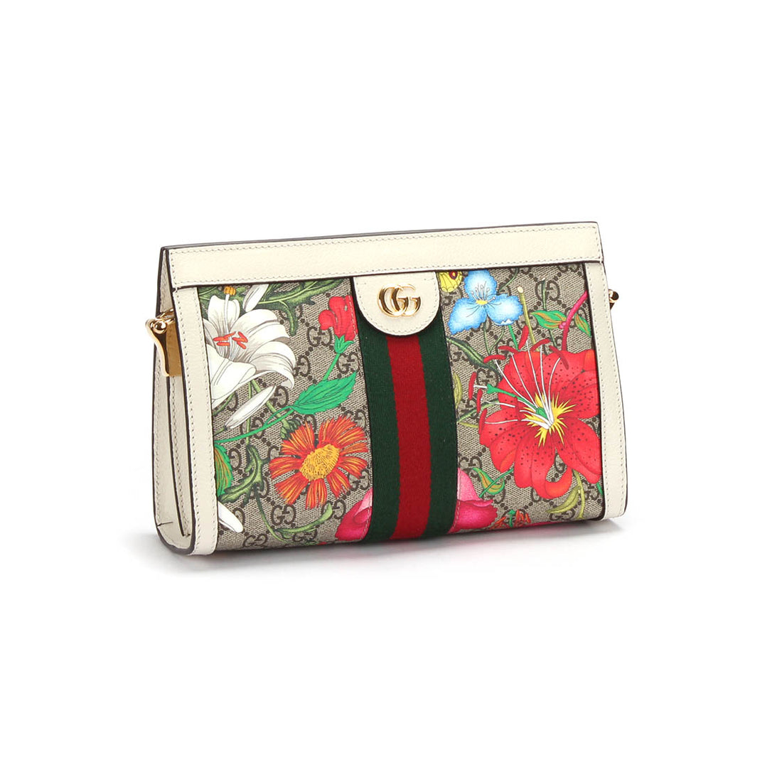 Small GG Flora Ophidia Shoulder Bag 503877