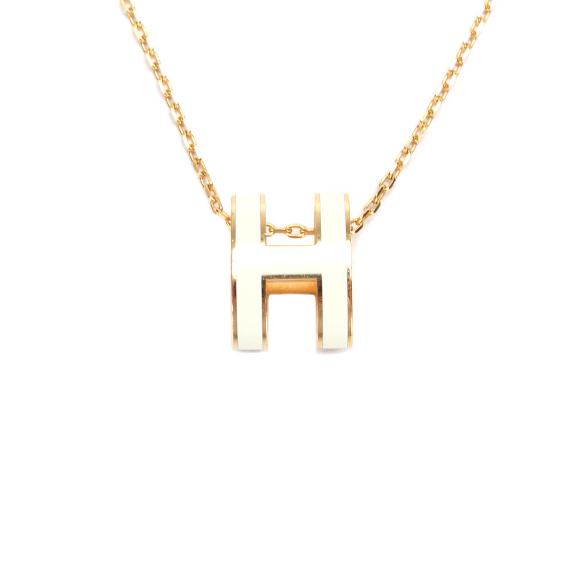 Pop H Pendant Necklace