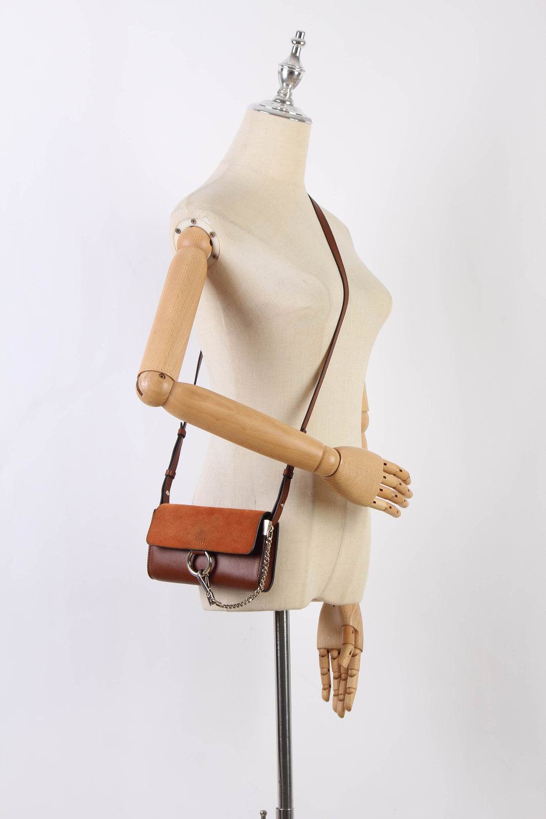 Faye Leather Crossbody Bag