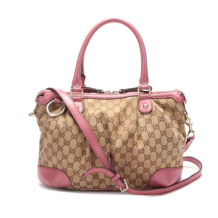 GG Canvas Sukey Handbag 247902