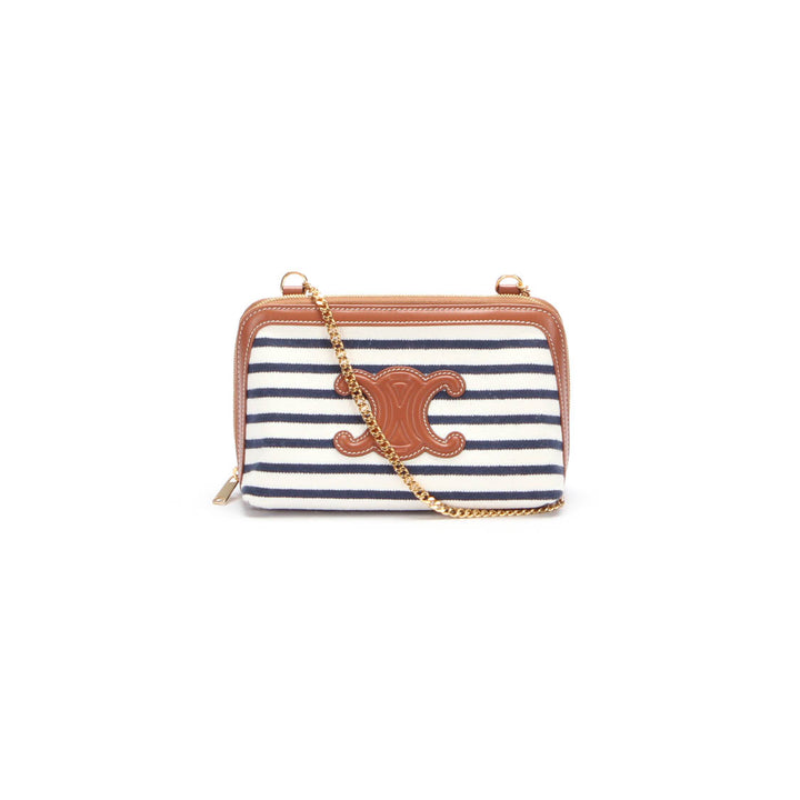 Stripe Triomphe Crossbody Bag