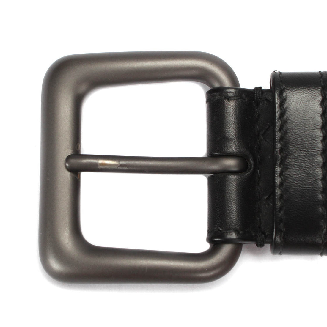 Intrecciato Leather Belt