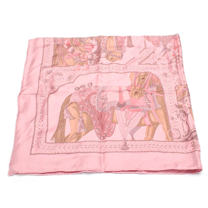 La Danse du Cheval Marwari Silk Scarf