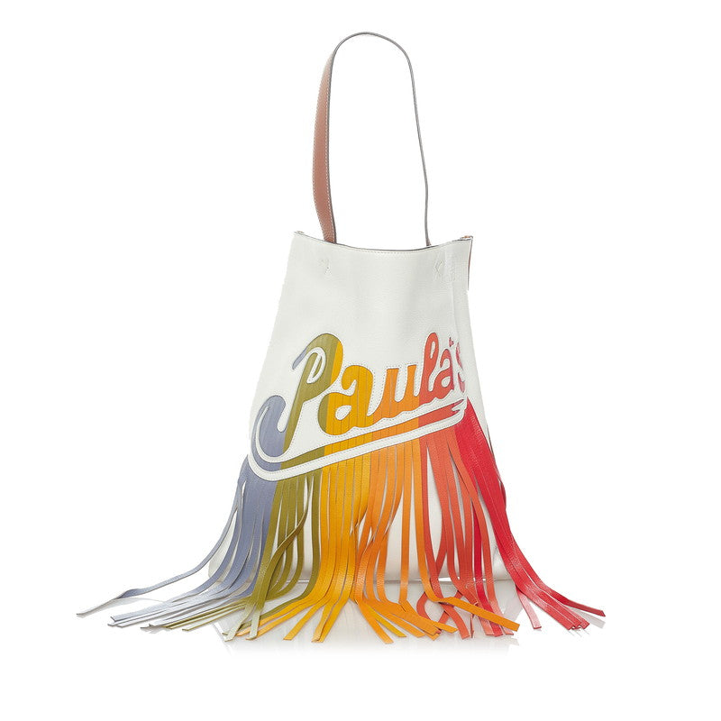 Paula's Ibiza Colorblock Finge Tote Bag
