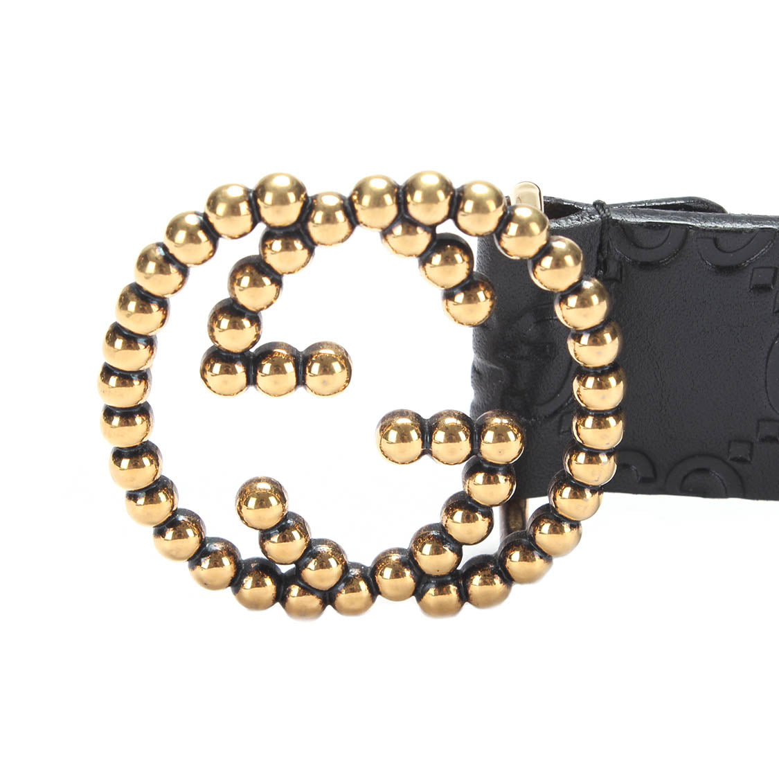 GG Signature Studded Interlocking G Belt 282323