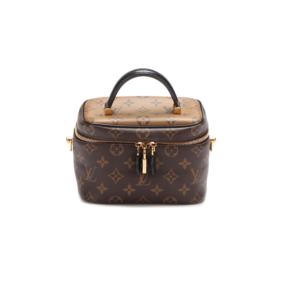 Louis Vuitton Monogram Reverse Vanity PM Canvas Crossbody Bag in Excellent condition