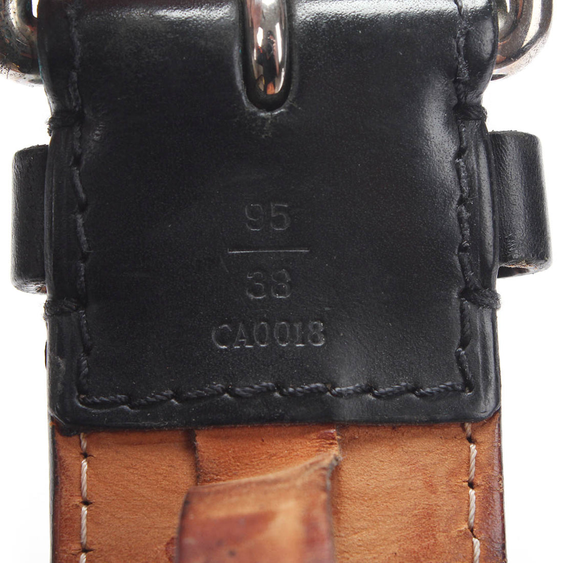 Monogram Perforated Leather Belt