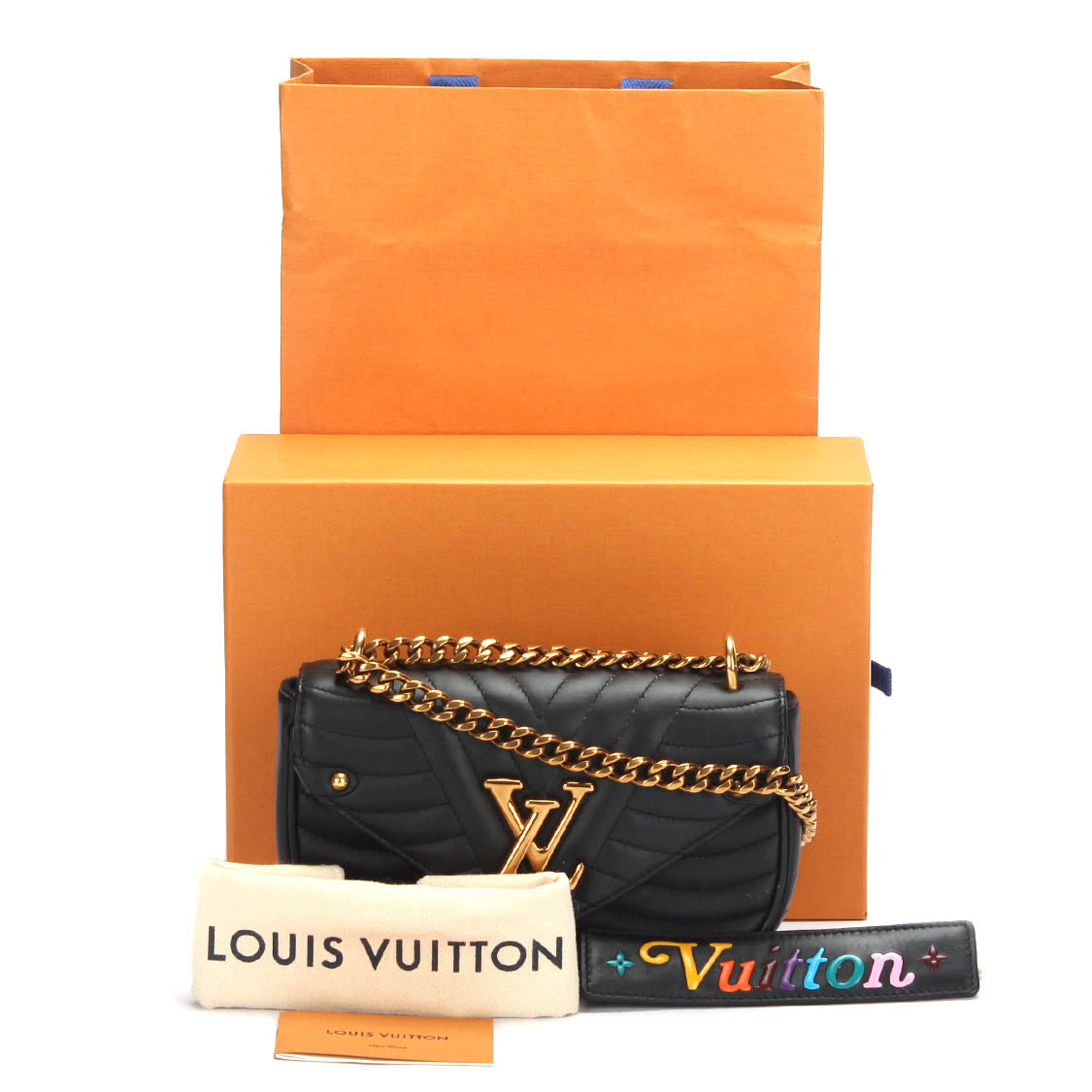 LOUIS VUITTON M51683 Shoulder Bag New wave chain bag Leather