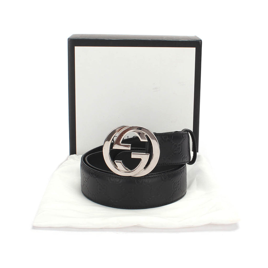 Guccissima Signature Belt 411924