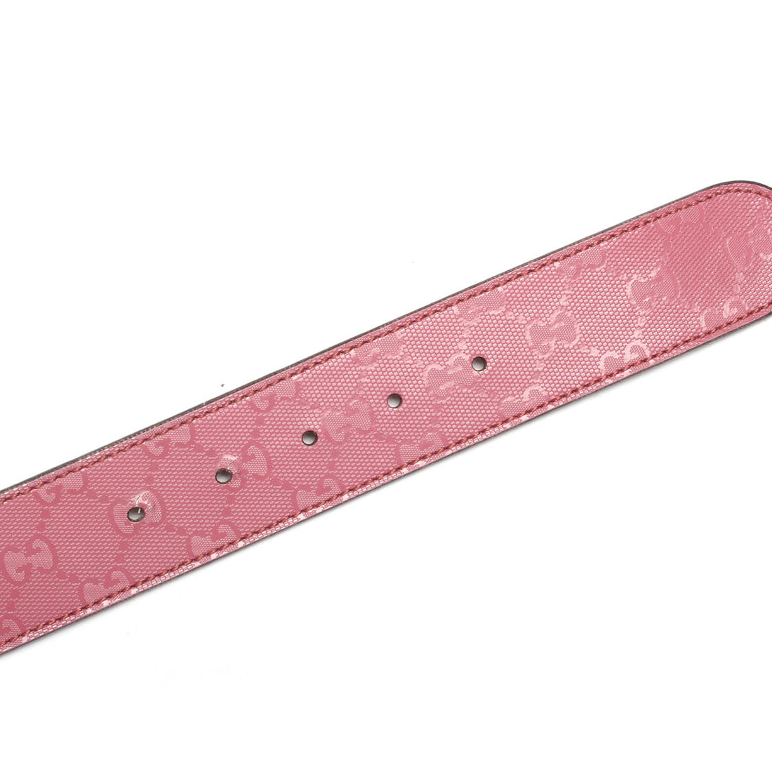 Interlocking G Leather Belt 114876