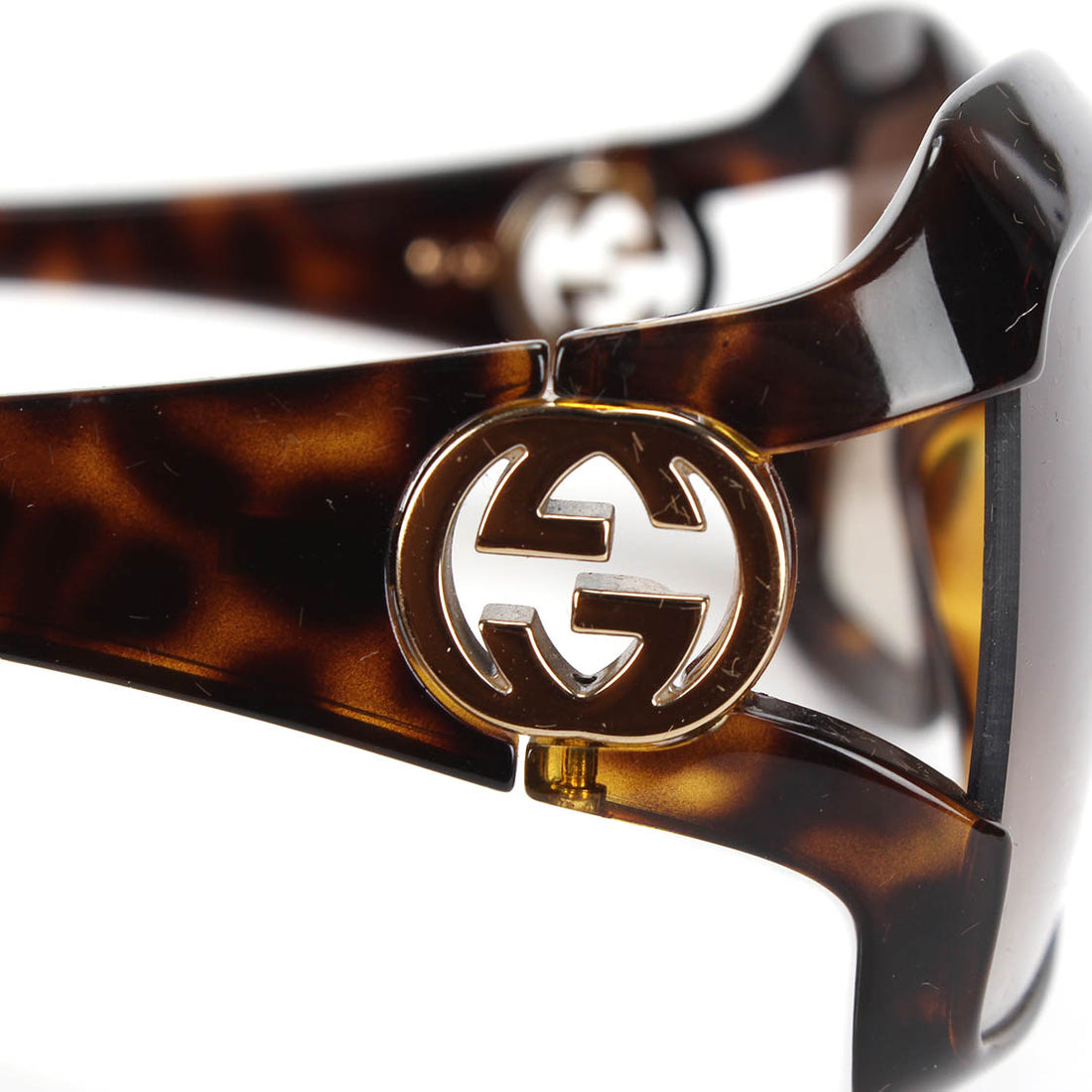 Interlocking G Tortoiseshell  Sunglasses