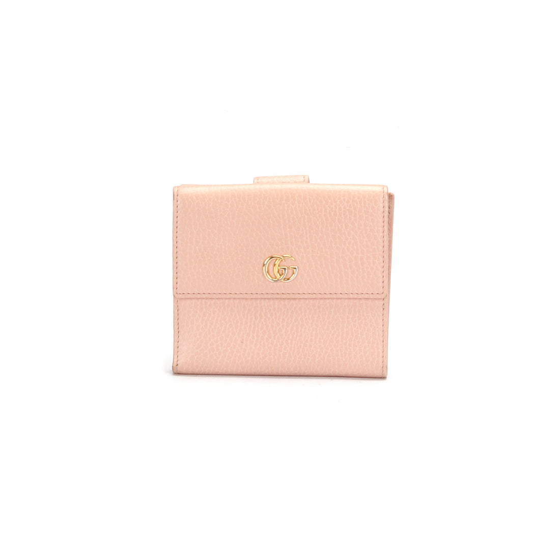 GG Marmont French Flap Wallet 456122