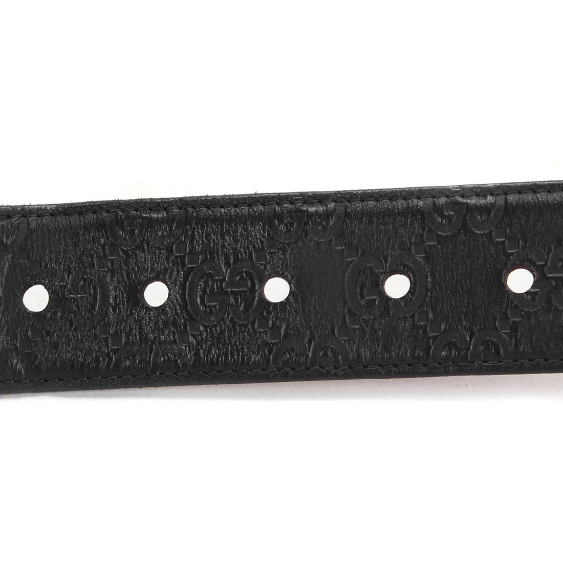 Guccissima Leather Belt 245868