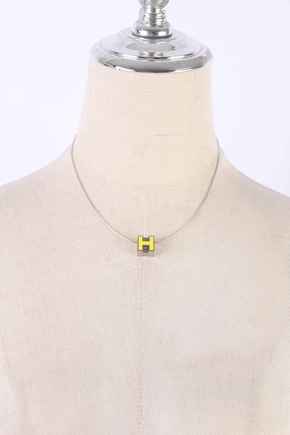 Cage d'H Pendant Necklace