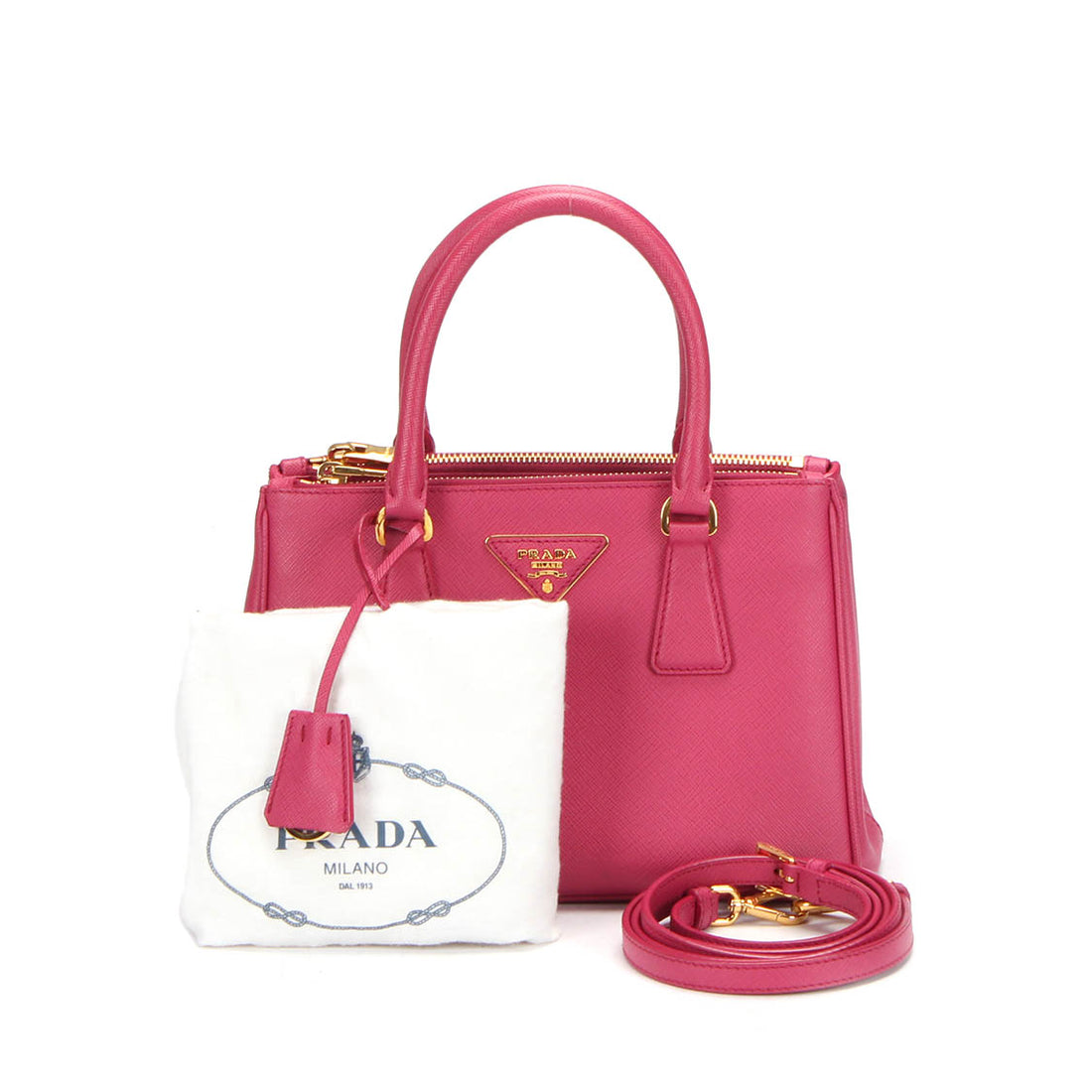 Mini Saffiano Galleria Shoulder Bag