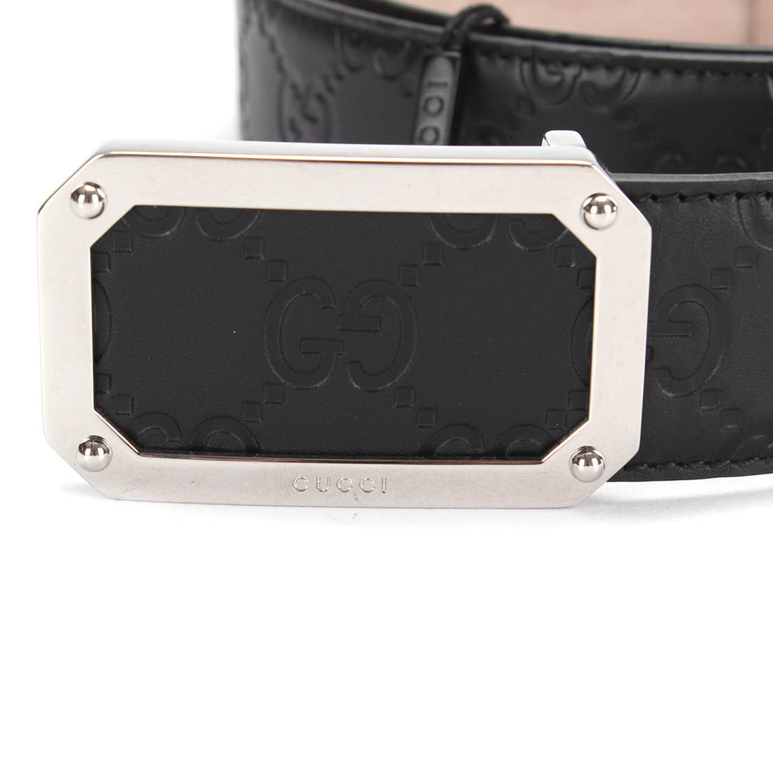 Guccissima Leather Belt