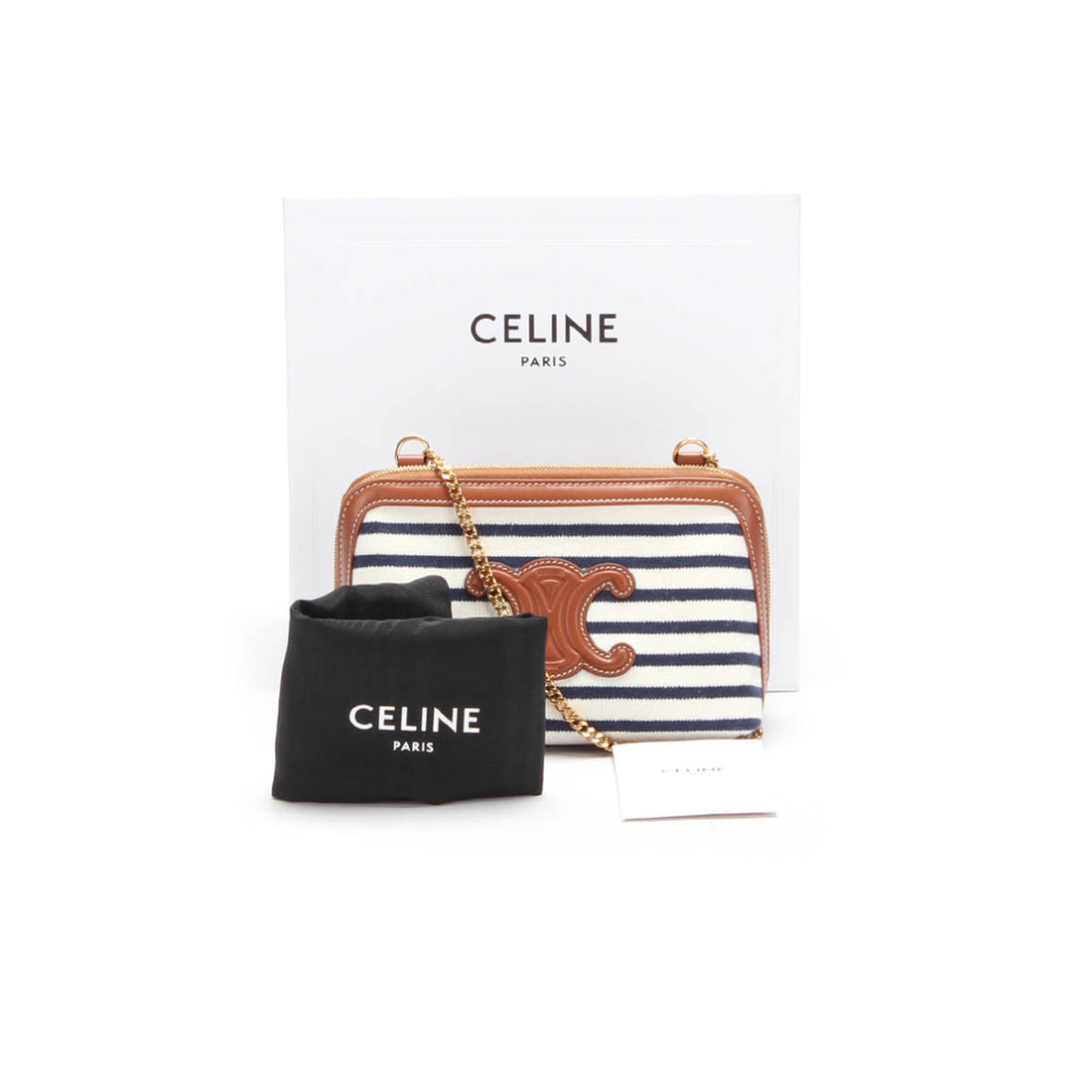 Stripe Triomphe Crossbody Bag