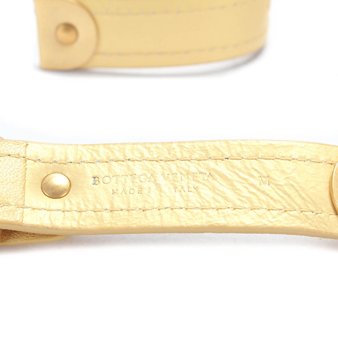 Metallic Leather Belt