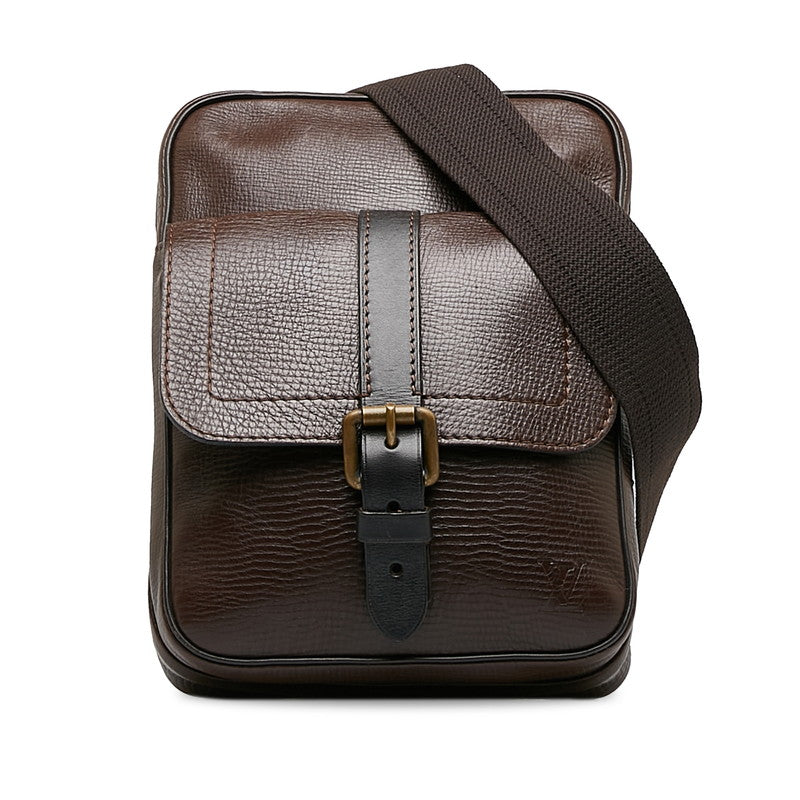 Louis Vuitton Utah Iroquois Crossbody Bag Leather Crossbody Bag M92534 in Good condition