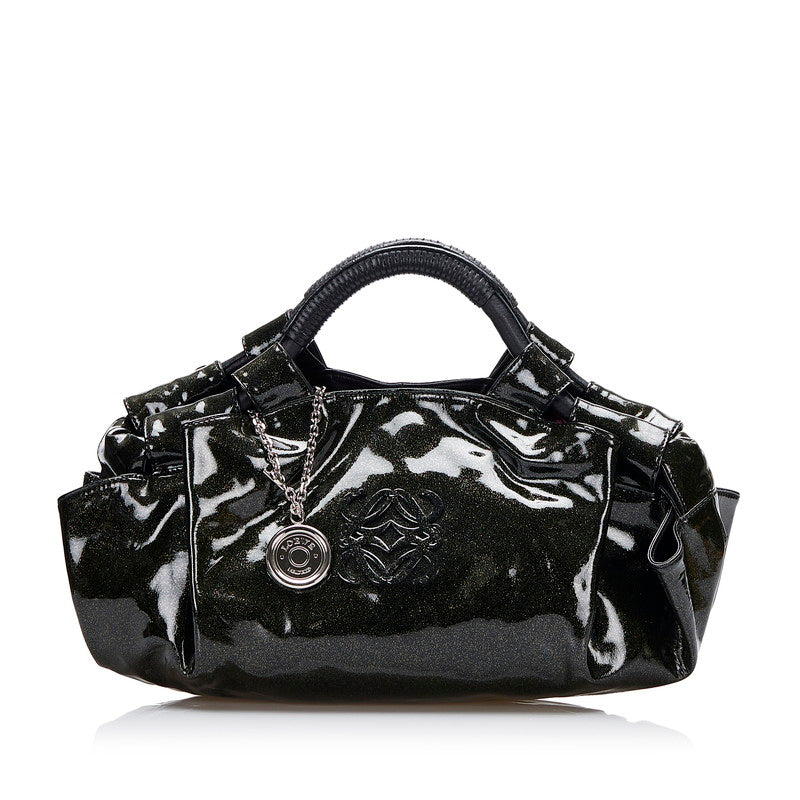 Nappa Aire Patent Leather Handbag