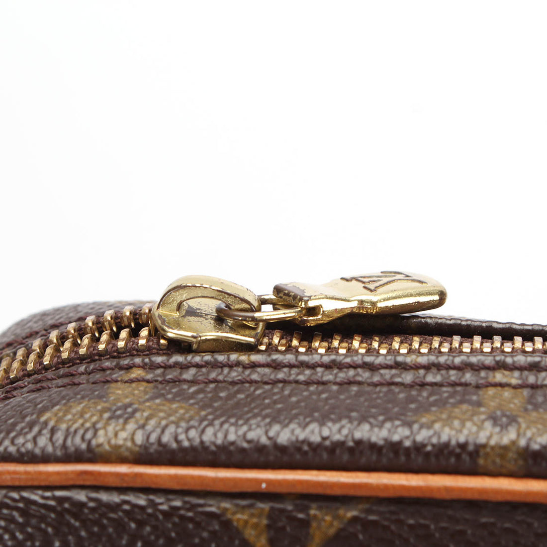 Monogram Dragonne Clutch