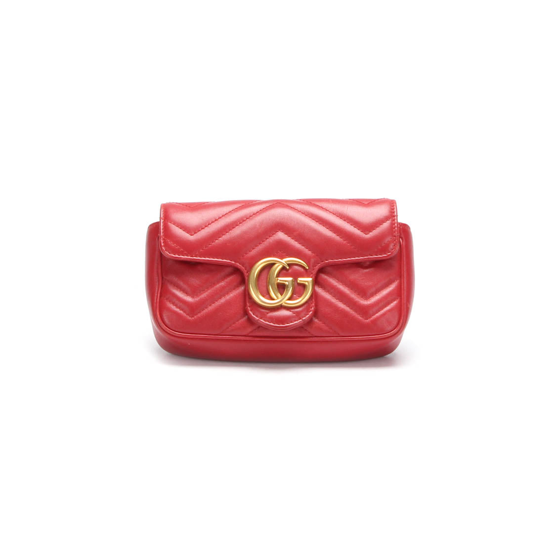 GG Marmont Matelassé Leather Super Mini Bag 476433