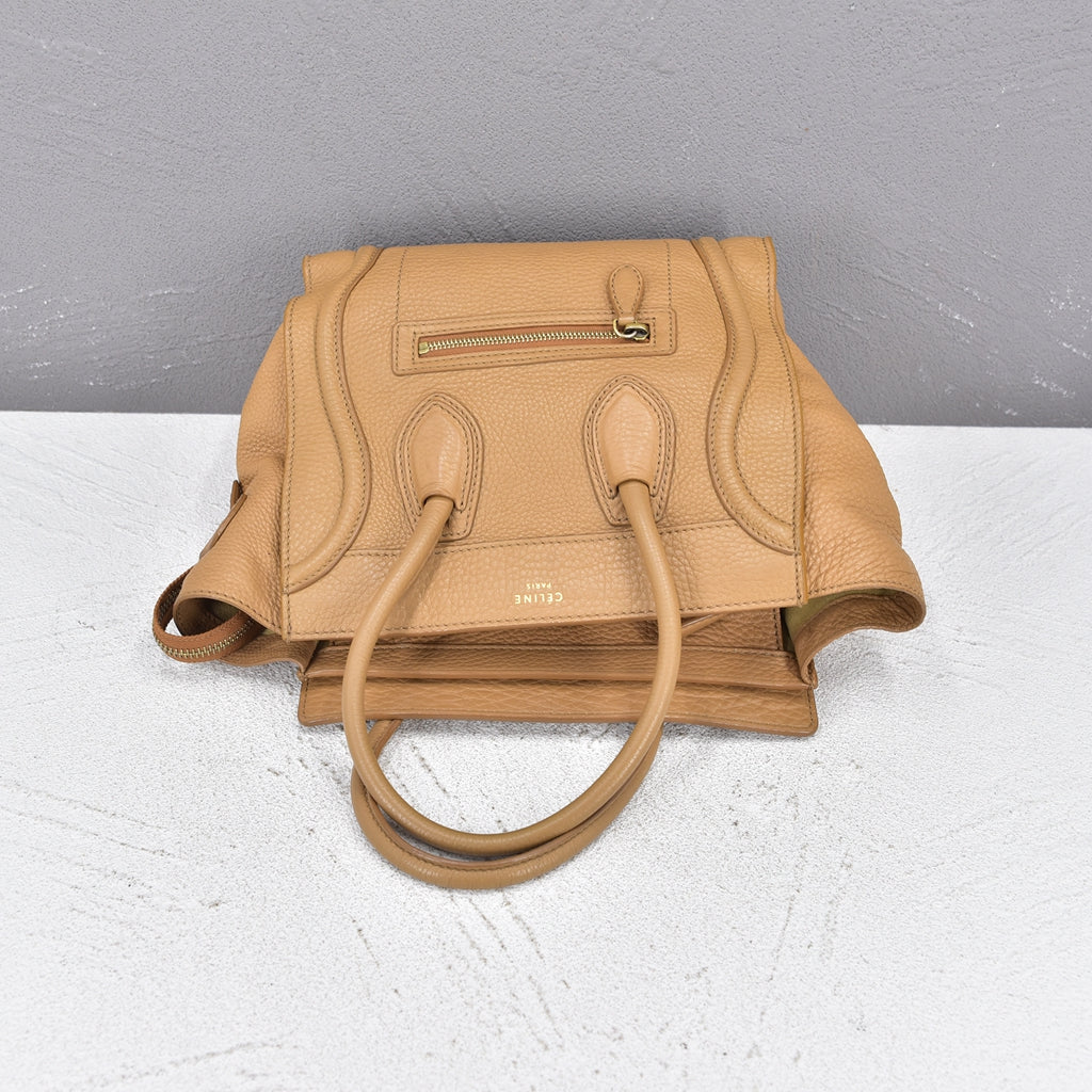 Leather Luggage Tote Bag