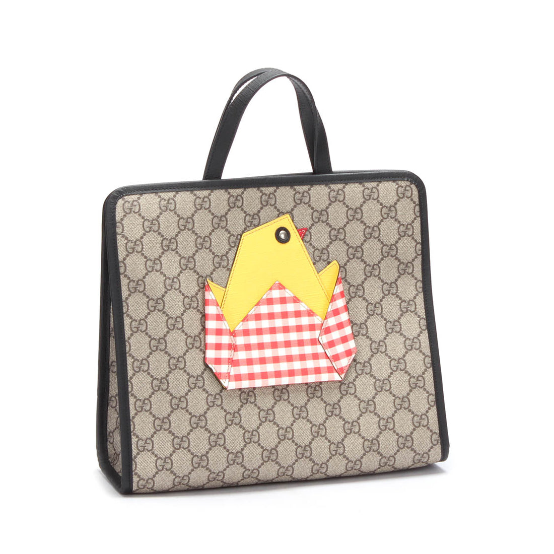 GG Supreme Chick Applique Handbag 606192