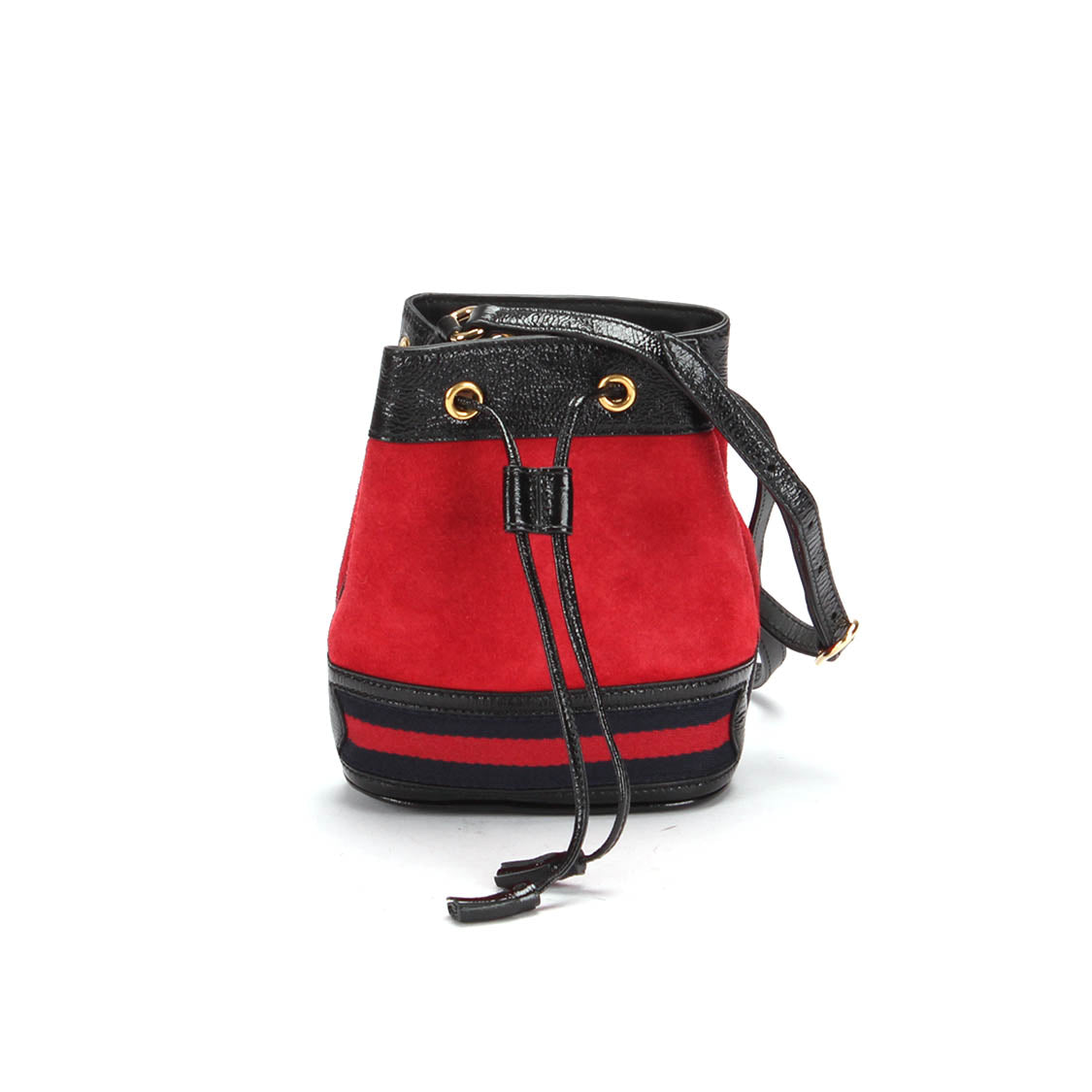 Mini Suede Ophidia Bucket Bag 550620